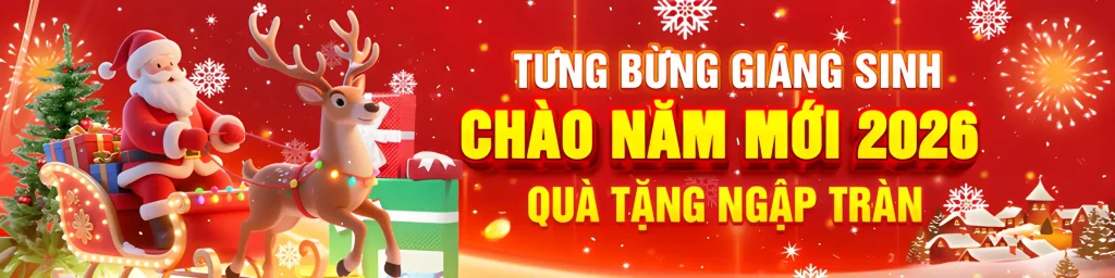 rr998 cc tặng quà giáng sinh năm mới cực lớn